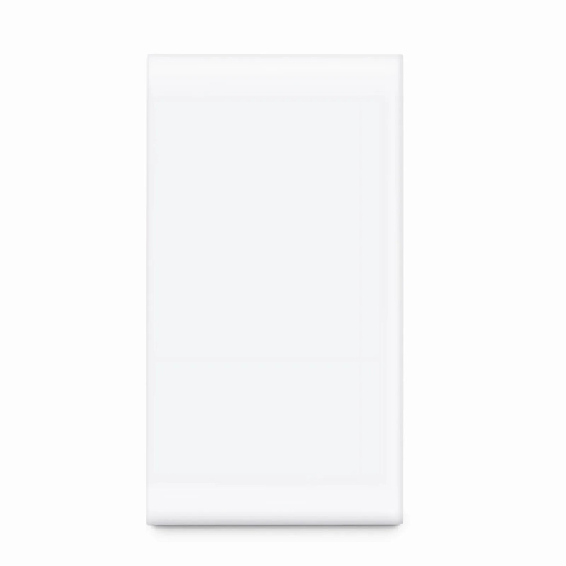 SFPS German-Style Single Gang Back Box, White, 3.35'' x 3.35''