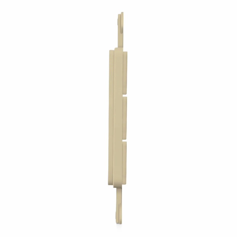 SFPS SyncEaseFFSystem Faceplate Frame Keystone Insert, 3 Ports, Ivory, 4.09'' x 1.4''