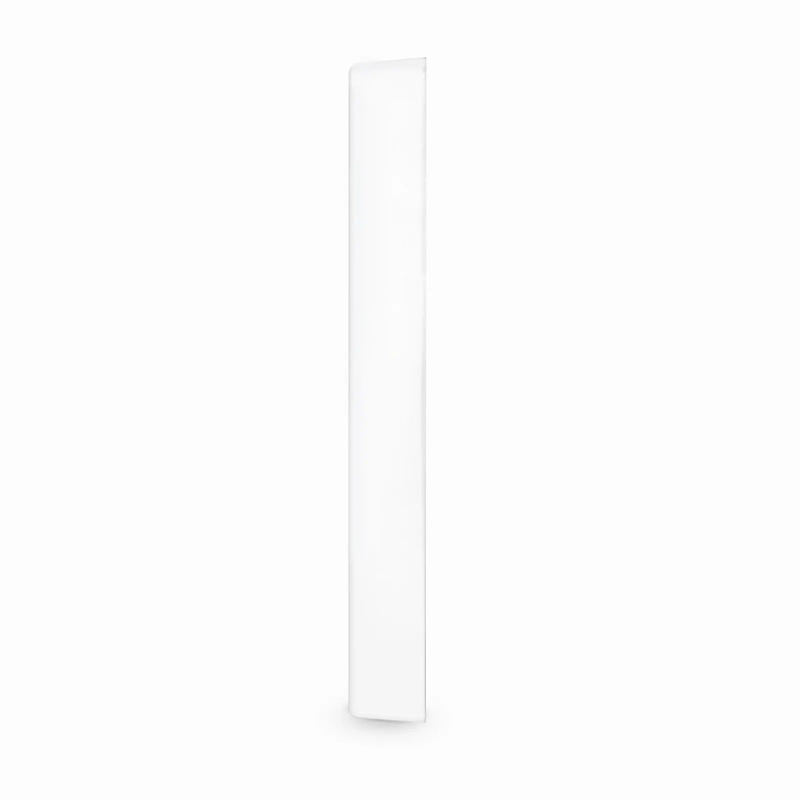 SFPS British-Style Single Gang Faceplate Frame, White, 3.38"x3.38"