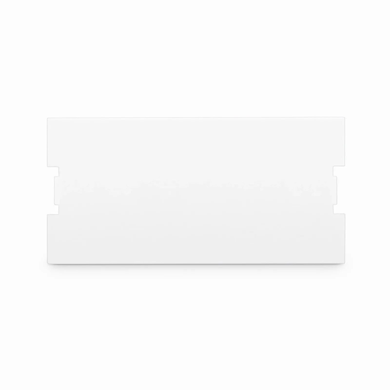 SFPS Blank MOS Module, 1 Units High, White