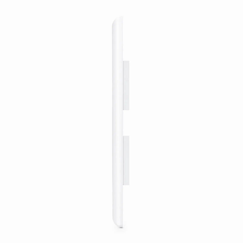 SFPS Single Gang Keystone Faceplate, Label Pockets, 4 Ports, White, 4.49'' x 2.76''