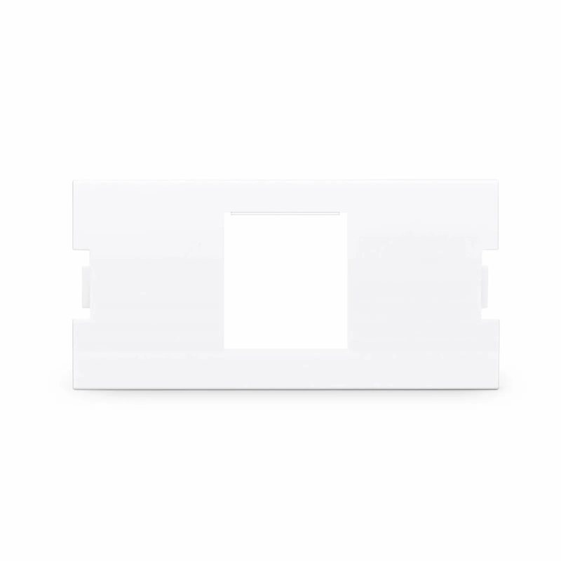 SFPS 1-Port MOS Adapter, 1 Unit High, White