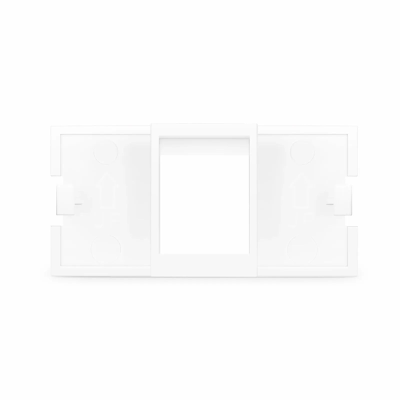 SFPS 1-Port MOS Adapter, 1 Unit High, White