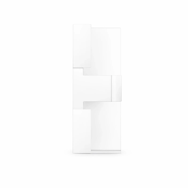 SFPS 1-Port MOS Adapter, 1 Unit High, White