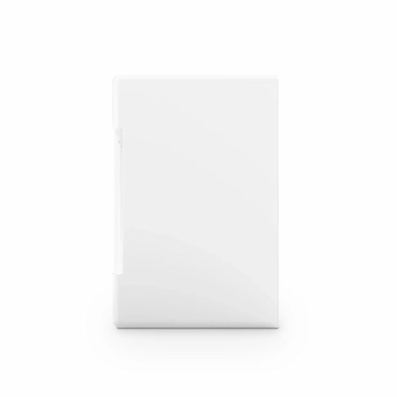 SFPS French-style Single Gang Back Box, White, 3.38" x 3.38"