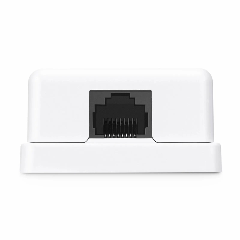 SFPS Cat6 RJ45 Unshielded Surface Mount Box, 1 Port, White