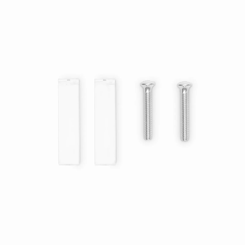 SFPS Single-Gang MOS Faceplate Frame, White