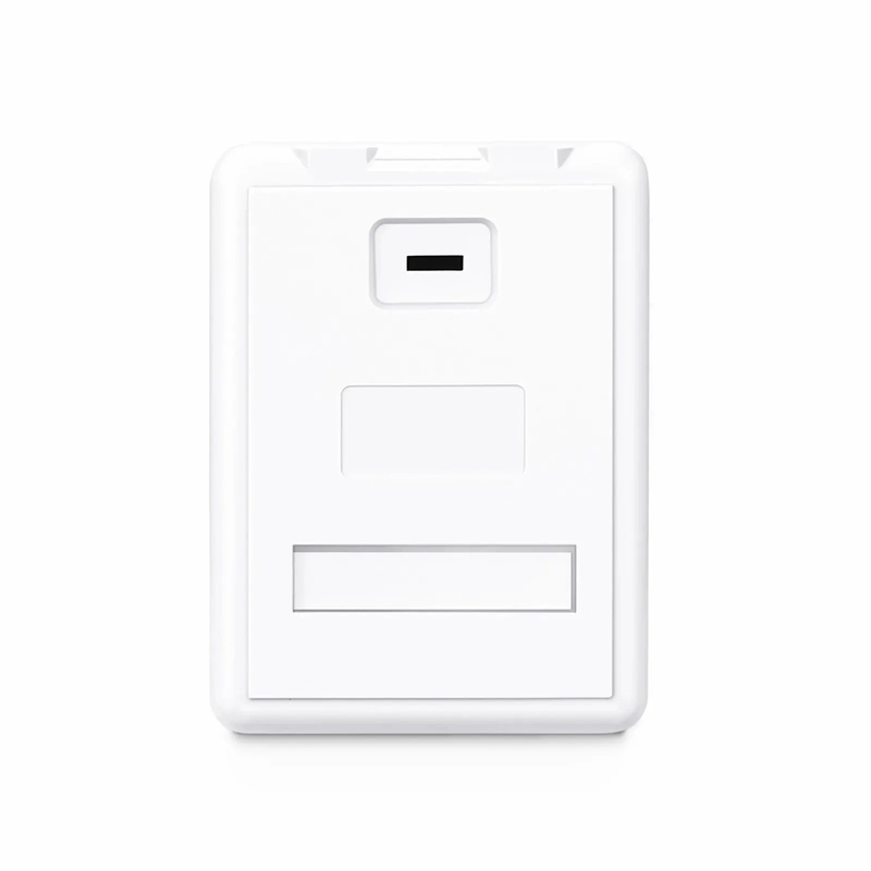 SFPS Surface Mount Box, 1 Port, Unloaded, White