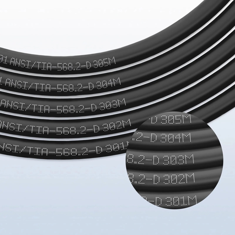 SFPS Cat6 Ethernet Bulk Cable, 1000ft (305m), UL Listed, 26AWG Stranded Pure Bare Copper Wire, 550MHz, Shielded (F/UTP), PVC CM, with Reel (Black)