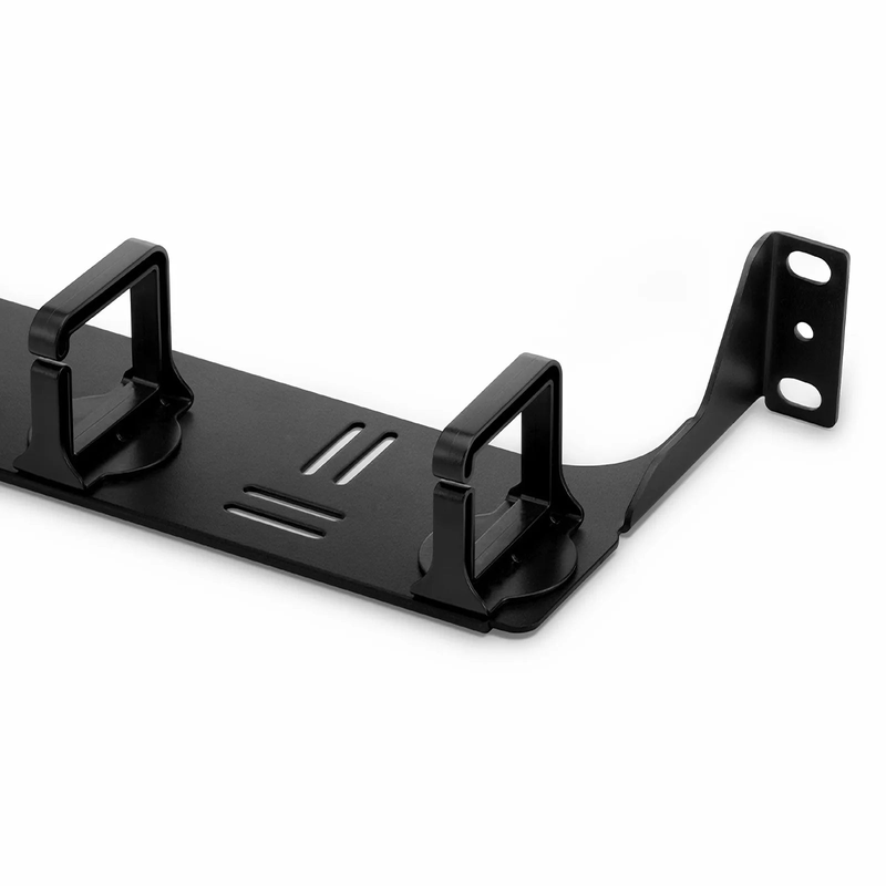 SFPS Horizontal Single Sided Cable Manager for 19 in. Rack or Cabinet, 0RU, 5 Snap-in D-Rings, 4.29 in. Depth