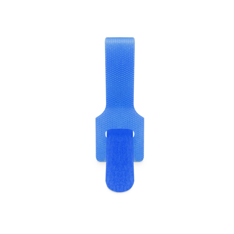 SFPS 100Pcs/Pack 6in.L x 0.5in.W T-type Reusable Cable Ties, Blue