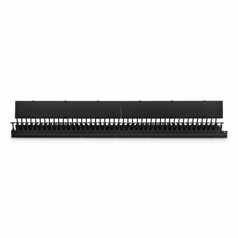 SFPS Vertical Single Sided Steel Cable Manager, 45RU, Bend Radius Finger, 5.5 in. Wide