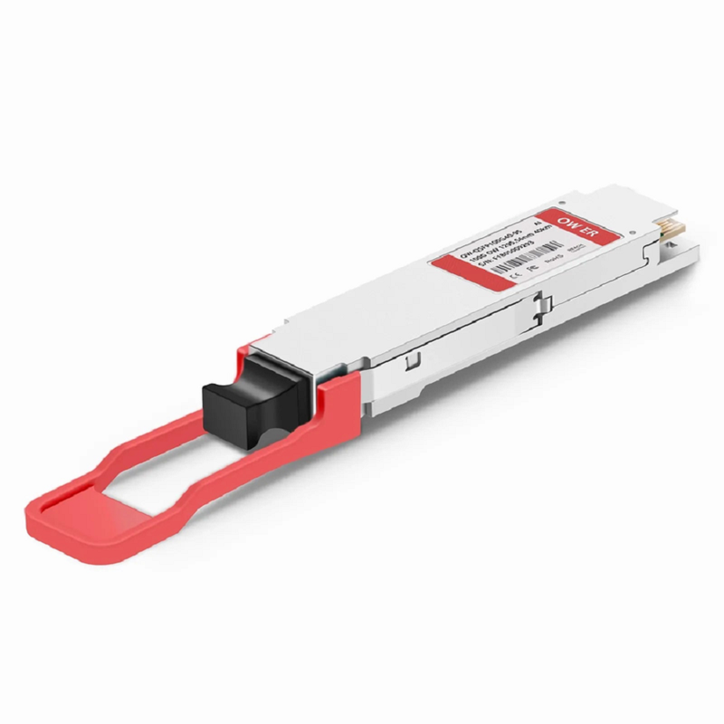 SFPS Cisco Compatible QSFP28 100G OWDM 1300.05nm 40km DOM Duplex LC/UPC SMF Optical Transceiver Module for Transmission