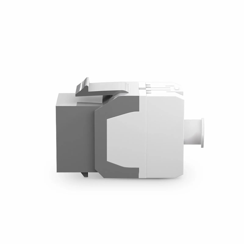 SFPS Cat6 RJ45 (8P8C) Unshielded Punch Down Keystone Jack Module, Gray (10 pcs/Pack)