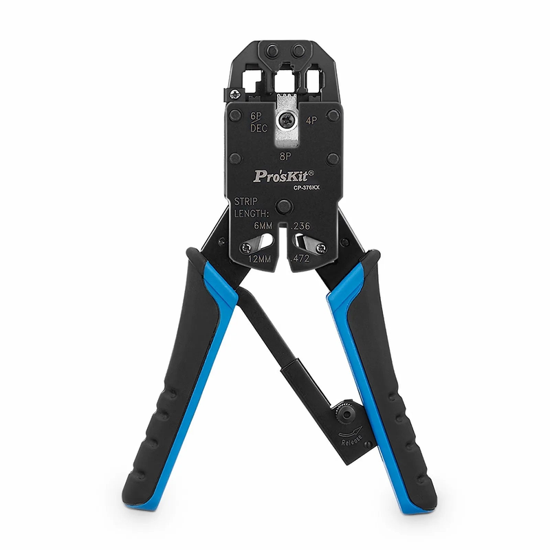 SFPS Pro'sKitA® 15-in-1 Network Installation Tool Kit with Cable Tester, Crimper, Wire Stripper in Carrying Case