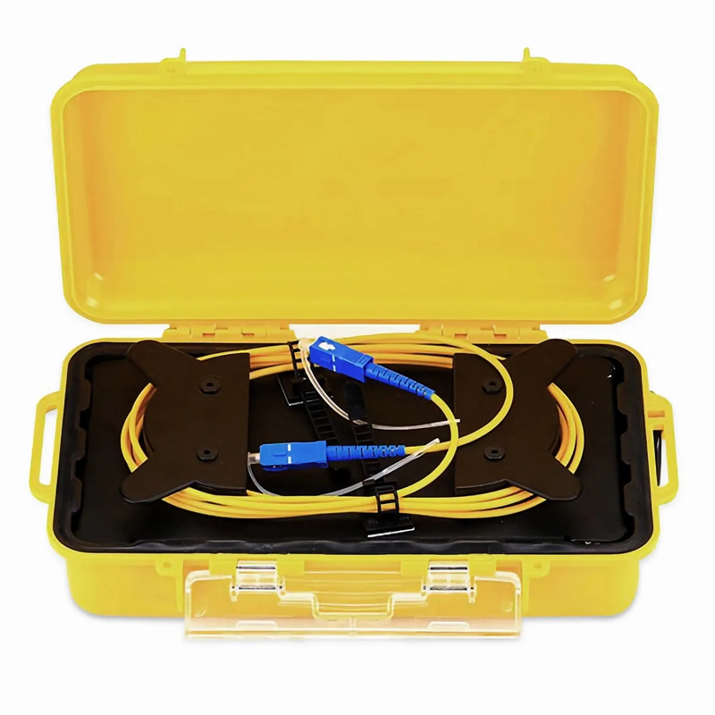 SFPS 2km SC UPC to SC UPC Single Mode Fiber Optic OTDR Launch Cable Box