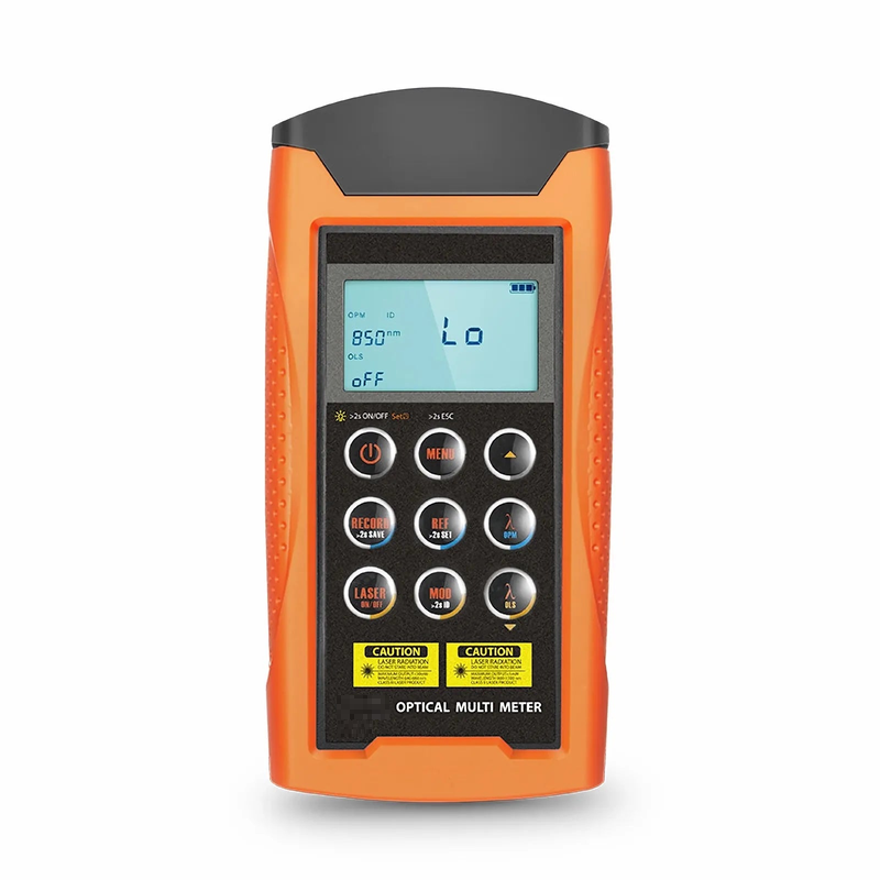 SFPS FHOM-201 Power Meter + Laser Source Handheld Optical Multimeter with 2.5mm FC/SC/ST Connector