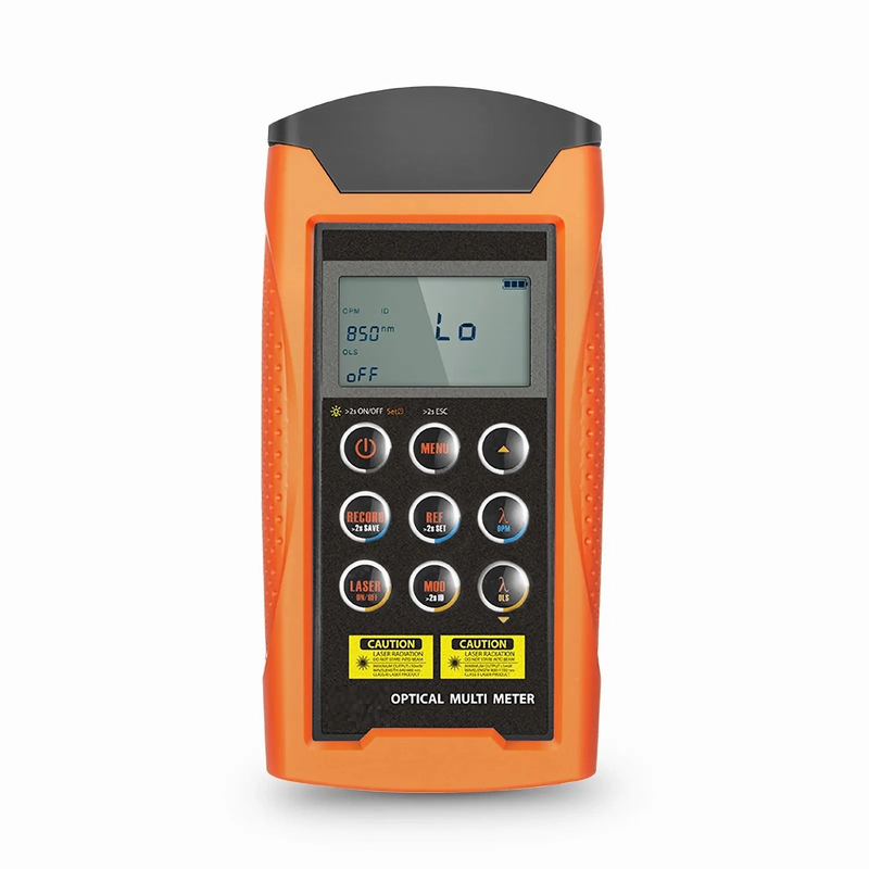 SFPS FHOM-201 Power Meter + Laser Source Handheld Optical Multimeter with 2.5mm FC/SC/ST Connector