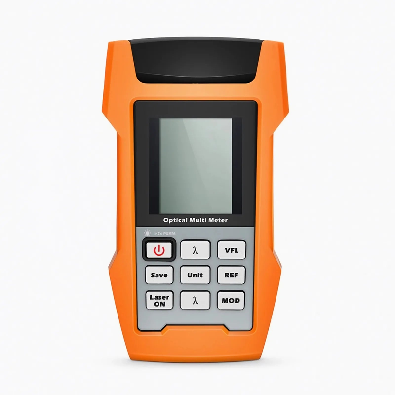 SFPS FHOM-103-1 Handheld Optical Multimeter Built-in 1mW Visual Fault Locator with Data Export Function