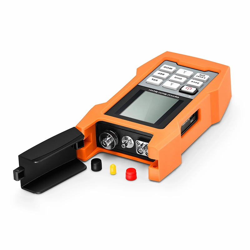 SFPS FHOM-103-1 Handheld Optical Multimeter Built-in 1mW Visual Fault Locator with Data Export Function