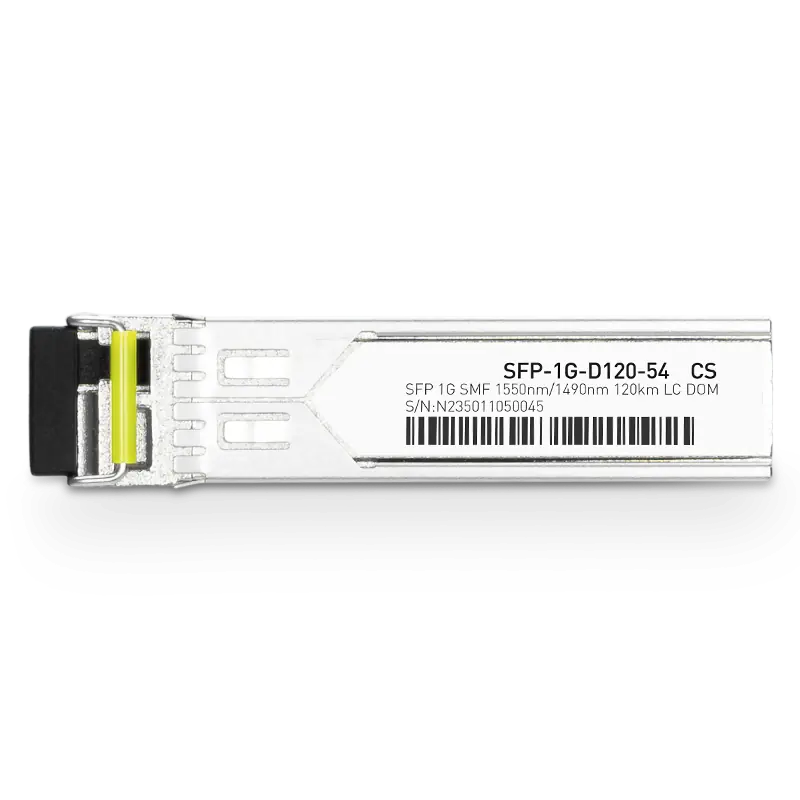 Generic Compatible 1GBASE-D120-54 SFP TX-1550nm/RX-1490nm 120km DOM Simplex LC Transceiver Module for SMF SFPS