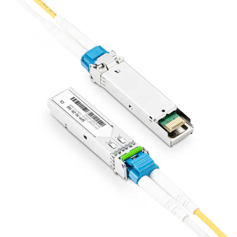 Brocade E1MG-ZXC-160 Compatible 1GBASE-ZX SFP 1550nm 160km DOM Duplex LC transceiver Module for SMF SFPS