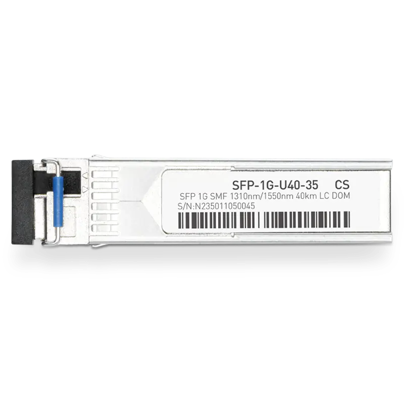 D-Link DEM-331R Compatible 1GBASE-U40-35 SFP TX-1310nm/RX-1550nm 40km DOM Simplex LC Transceiver Module for SMF SFPS
