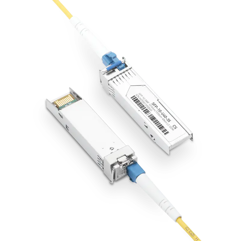 Cisco Linksys MGBBX1 Compatible 1000BASE-U20-34 SFP TX-1310nm/RX-1490nm 20km DOM Simplex LC Transceiver Module for SMF SFPS