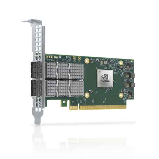 NVIDIA/Mellanox MCX623106AN-CDAT ConnectX®-6 Dx EN Adapter Card, 100GbE, Dual-Port QSFP56 PCIe 4.0 x16, No Crypto Tall Bracket SFPS