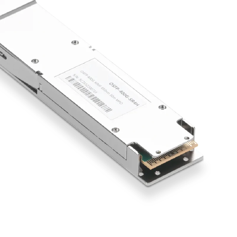 Arista OSFP-400G-SR4 Compatible Coherent VCSEL & Broadcom DSP 400GBASE-SR4 OSFP PAM4 850nm 100m MTP/MPO-12 APC MMF Optical Transceiver Module SFPS