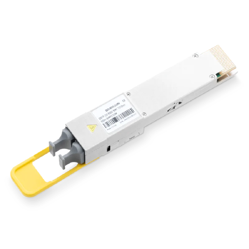 Juniper Compatible QDD-2X400G-DR4-P 1310nm 500m Dual MTP/MPO-12 APC SMF Finned Top Optical Transceiver Module for QFX5240 Series Switch SFPS