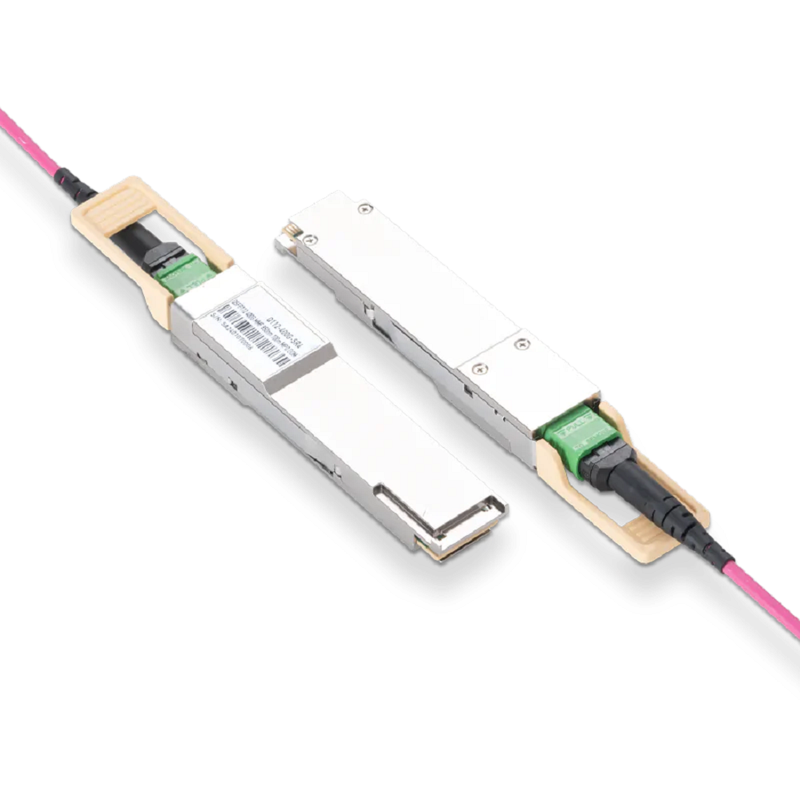 Arista Compatible Coherent VCSEL & Broadcom DSP 400GBASE-SR4 QSFP112 PAM4 850nm 100m MTP/MPO-12 APC MMF Optical Transceiver Module SFPS