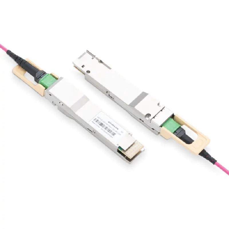 Generic Compatible Coherent VCSEL & Broadcom DSP 400GBASE-SR4 QSFP-DD PAM4 850nm 100m MTP/MPO-12 MMF Optical Transceiver Module SFPS