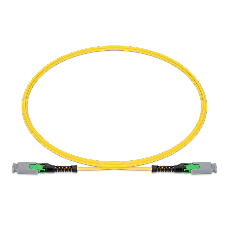 1m (3ft) MMC Jumper, MMC-16 APC (Female) to MMC-16 APC (Female), 16 Fibers, Single Mode (OS2), Jumper Polarity, OFNP, 2.5mm, Max IL ≤ 0.35dB, Yellow SFPS