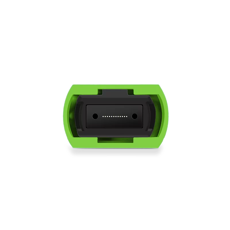 4m (13ft) MTP®-12 UPC (Female) to MTP®-12 UPC (Female) 12 Fibers Multimode (OM5) Jumper, Type B, LSZH, 3.0mm, Max IL ≤ 0.35dB, Lime Green SFPS