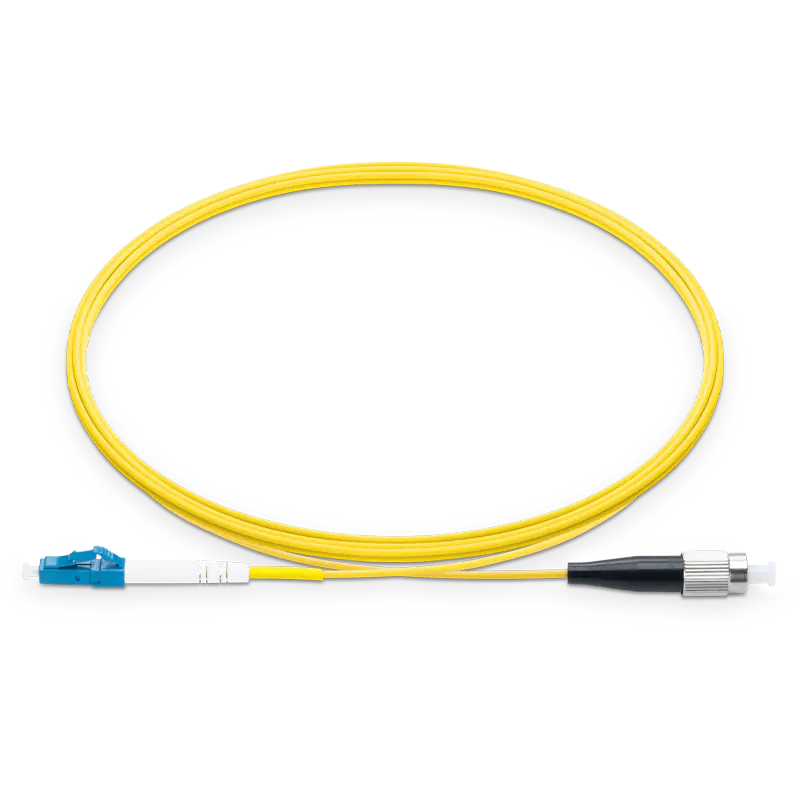 7m (23ft) LC UPC to FC UPC Simplex OS2 Single Mode LSZH 2.0mm Fiber Optic Patch Cable SFPS
