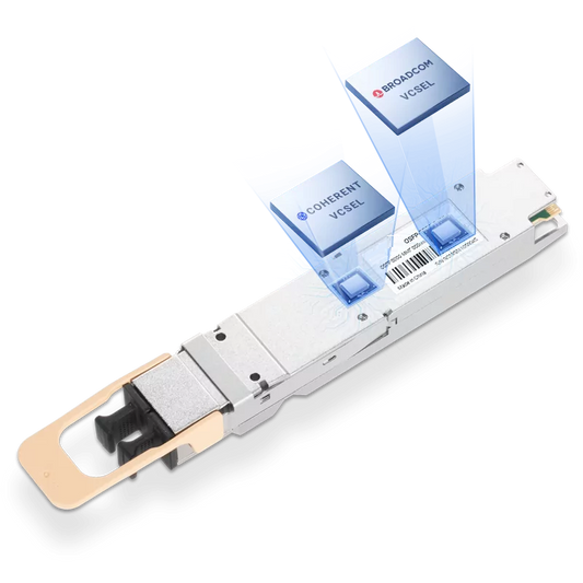 NVIDIA/Mellanox MMA4Z00-NS-T Broadcom DSP & Broadcom VCSEL Compatible 800G OSFP 2xVR4/VR8 850nm 50m PAM4 DOM MPO/MTP MMF Transceiver Module for SN5610 Series Switch SFPS