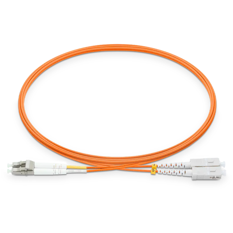 5m (16ft) LC UPC to SC UPC Duplex OM2 Multimode LSZH 2.0mm Fiber Optic Patch Cable SFPS
