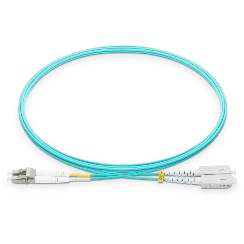 3m (10ft) LC UPC to SC UPC Duplex OM3 Multimode LSZH 2.0mm Fiber Optic Patch Cable SFPS