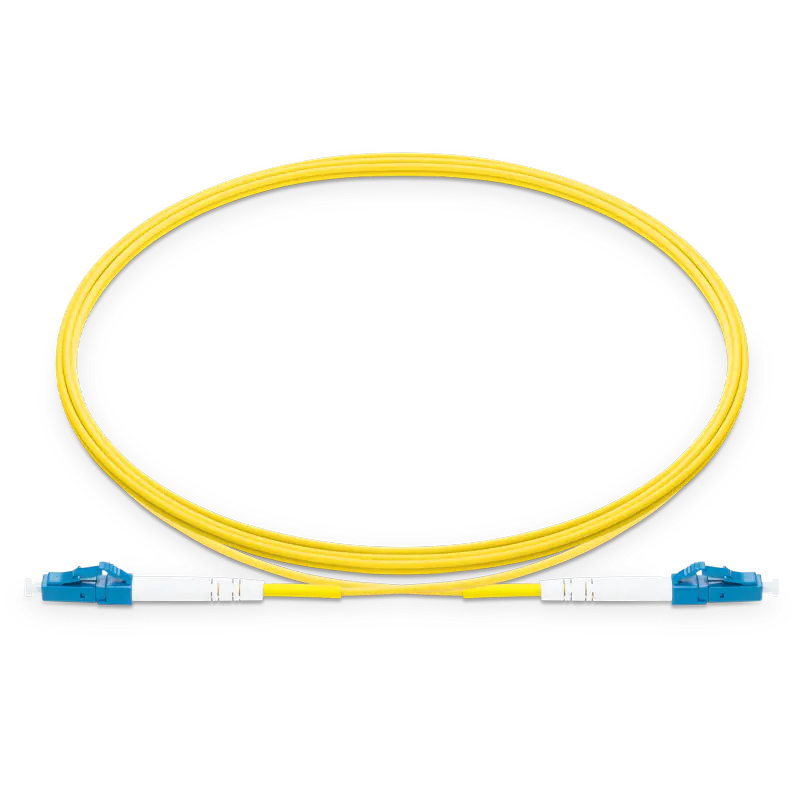 7m (23ft) LC UPC to LC UPC Simplex OS2 Single Mode LSZH 2.0mm G.657.A2 Fiber Optic Patch Cable SFPS