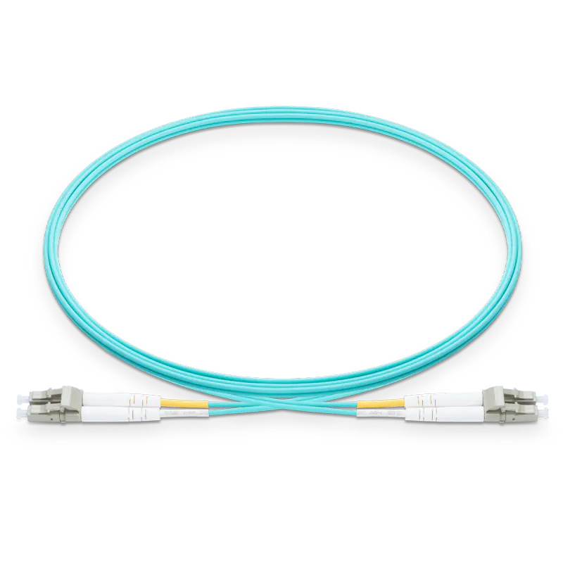 7m (23ft) LC UPC to LC UPC Duplex 0.15dB IL OM4 Multimode LSZH 2.0mm BIF Fiber Optic Patch Cable SFPS