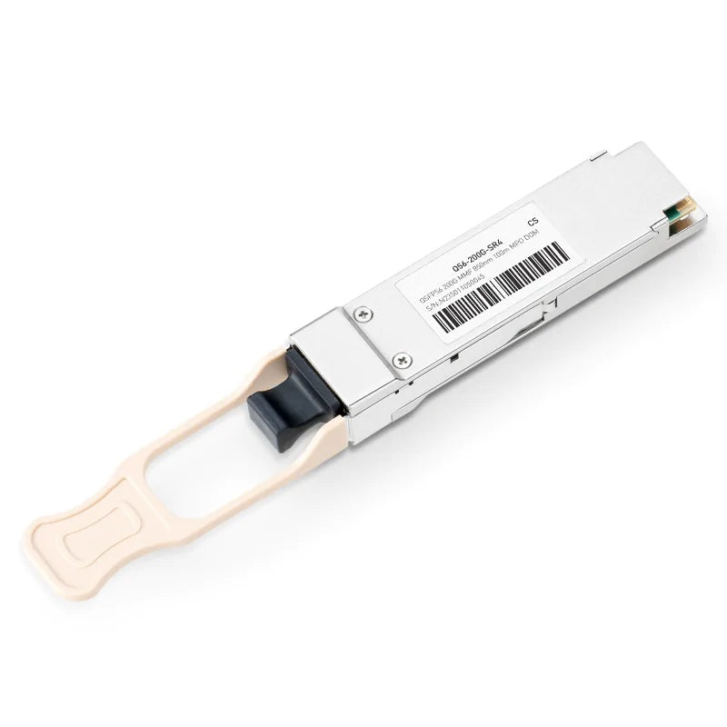 Arista QSFP-200G-SR4 Compatible 200GbE SR4 QSFP56 PAM4 850nm 100m MPO/MTP-12 UPC Optical Transceiver Module for MMF SFPS