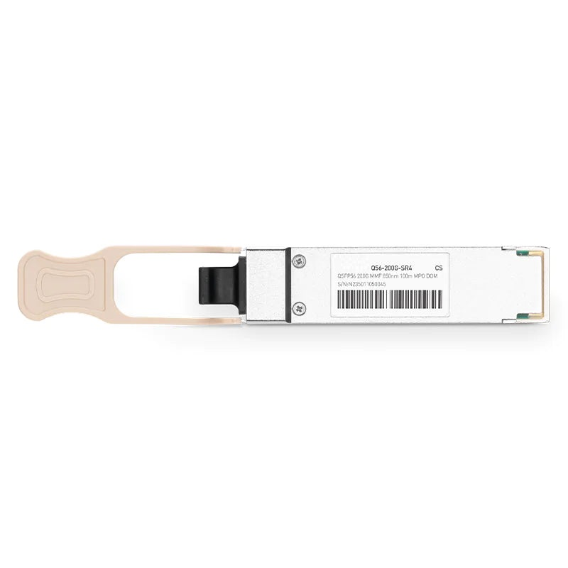 Arista QSFP-200G-SR4 Compatible 200GbE SR4 QSFP56 PAM4 850nm 100m MPO/MTP-12 UPC Optical Transceiver Module for MMF SFPS