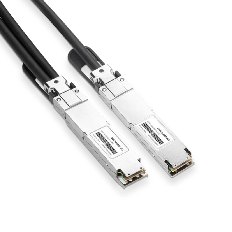 Arista Compatible AEC 3m (10ft) Twin-port 2x400Gb/s OSFP Finned Top to 2x400Gb/s OSFP Flat Top Active Electrical Splitter Cable SFPS
