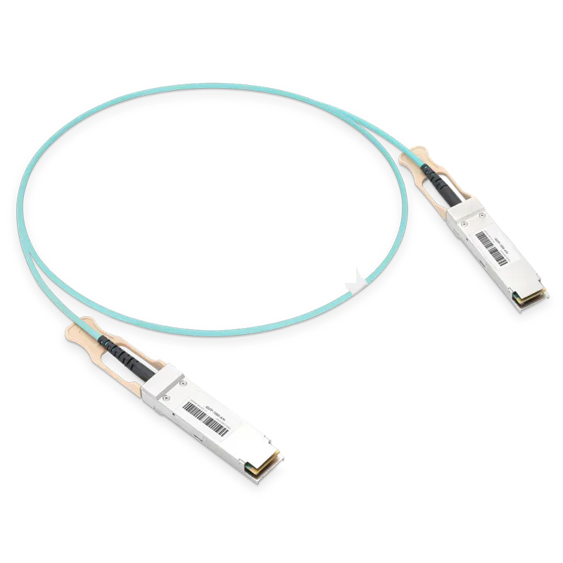 NVIDIA/Mellanox MFA1A00-E020 Compatible AOC 20m (66ft) 100Gb/s QSFP28 InfiniBand EDR LSZH Active Fiber Cable (850nm, MMF) SFPS