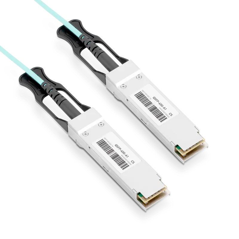 NVIDIA/Mellanox MFS1S00-H040E/MFS1S00-H040V Compatible AOC 40m (131ft) 200Gb/s QSFP56 InfiniBand HDR LSZH Active Fiber Cable (850nm , MMF) SFPS