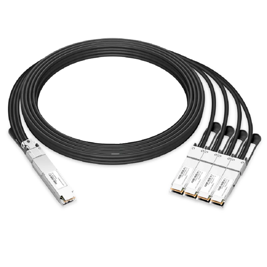 NVIDIA/Mellanox MCP7Y70-H001 Compatible DAC 1m (3ft) 400Gb/s OSFP to 4x100Gb/s QSFP56 InfiniBand HDR Passive Copper Splitter Cable SFPS