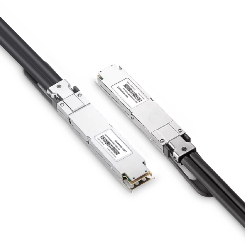 NVIDIA/Mellanox Compatible DAC 1m (3ft) Twin-port 2x400Gb/s OSFP Finned Top to 2x400Gb/s OSFP Flat Top InfiniBand NDR Passive Copper Cable SFPS