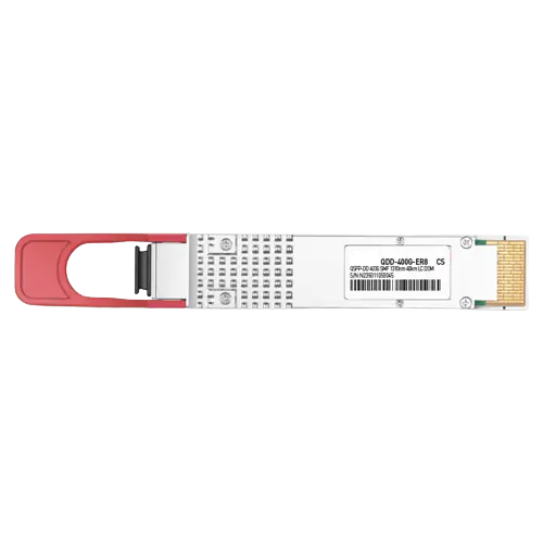 NVIDIA/Mellanox Compatible 400GBASE-ER4 QSFP-DD PAM4 LWDM4 1310nm 40km SMF Duplex LC DOM/DDM Optical Transceiver Module SFPS