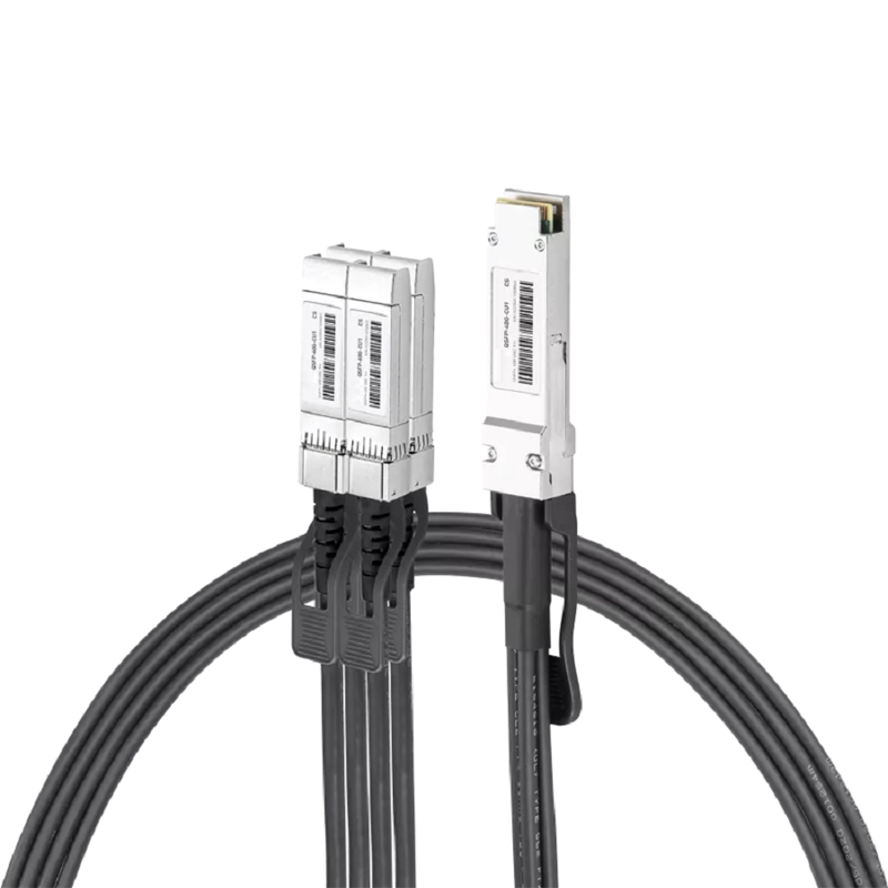 D-Link DEM-CB100QXS Compatible 1m (3ft) 40G QSFP+ Passive Direct Attach Copper Twinax Cable 30AWG SFPS
